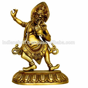 Statue de dieu indien Shiva en laiton fait à la main - Product Image 1