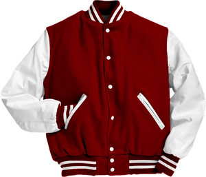 Oem Custom Bomber Letterman Baseball Geborduurd Varsity Jas Oude School Varsity Jassen Mannen Groothandel Blank Varsity Jassen