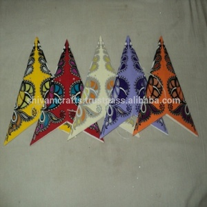 Lampes/lanternes étoilées en papier sérigraphiées Mix Designs pour Noël Fournisseur en gros de lanternes étoilées en papier de l'Inde - Product Image 4