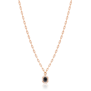Collier Design de mode en pierre d'onyx, vente en gros, bijoux en argent Sterling 925 faits à la main pour femme - Product Image 1
