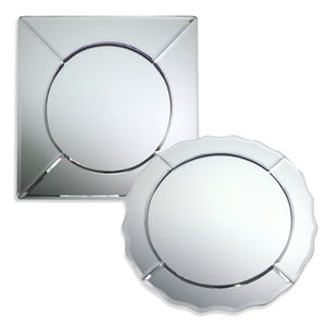 Assiette décorative en émail personnalisable de couleur aluminium, cuivre et laiton, écologique, pour mariages et événements - Product Image 5