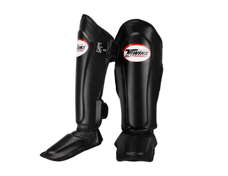 Gwins shin & instep guard genuíno couro, kick boxing, treinamento, alta qualidade, personalizado, profissional, almofadas