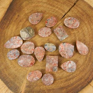 Lote de 50 gramos de gemas en forma de hueso de dinosaurio, venta al por mayor - Product Image 2
