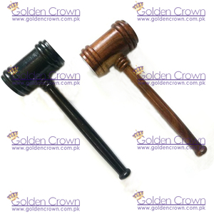 Marteaux en bois maçonnique (noir et naturel) - Product Image 2
