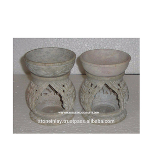 เตาเผาน้ำมันหอมระเหยจากหินสบู่ - Product Image 1