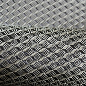 Tissu en fibre de carbone tissé 3K 3D, armure sergé 3K, isolation thermique, noir brillant pour l'industrie des composants automobiles - Product Image 5