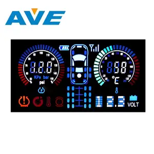AVE TPMS TFT LCD 디스플레이 타이어 압력 모니터링 시스템 OEM