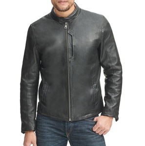 Chaqueta de cuero de carreras para hombre hecha para motociclismo de invierno con acolchado de ajuste personalizado e interior cálido - Product Image 3