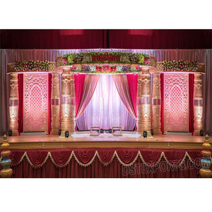Botella DEL SUR DE LA India Pilar Boda Mandap Indio Maravilloso Matrimonio Fibra Mandap Impresionante Boda DEL SUR DE LA India Mandap Canadá - Product Image 1