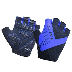 Gants de cyclisme sportifs respirants et légers, sans doigts, pour cyclistes professionnels, grandes tailles - Product Image 5