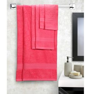 Juegos de toallas de baño al por mayor 100% toallas de baño de algodón con logotipo personalizado y diseño para la venta al por mayor en la India. - Product Image 4