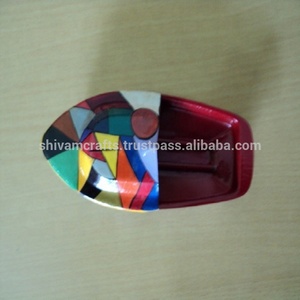 เรือไอน้ำทำจากดีบุกดีไซน์ป๊อปทำจากดีบุกสี2024ได้รับความนิยมดีไซน์ใหม่สำหรับเทศกาลคริสต์มาสวาดด้วยมือ - Product Image 5