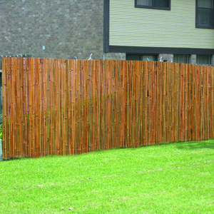 Clôture en bambou de haute qualité, bambou d'extérieur, bambou 100% naturel, rouleau de bambou pour jardin, serre, facile à assembler, respectueux de l'environnement - Product Image 5