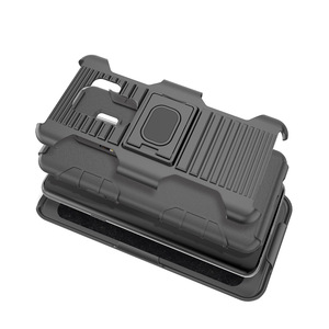 3 en 1 hybride armure dur téléphone shell <span class=keywords><strong>pour</strong></span> <span class=keywords><strong>samsung</strong></span> <span class=keywords><strong>galaxy</strong></span> <span class=keywords><strong>s9</strong></span> <span class=keywords><strong>plus</strong></span> avec ceinture clip - Product Image 5