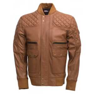 Vente en gros Veste en cuir pour homme OEM Veste d'hiver en cuir de vachette souple avec poches zippées Tailles et couleurs personnalisées - Product Image 1