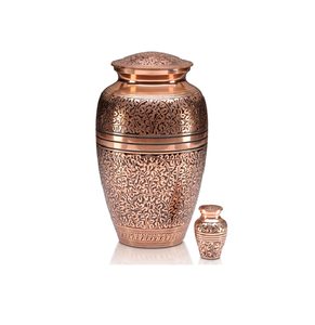 โกศใส่ศพทำจากทองเหลืองขนาดใหญ่อุปกรณ์เสริมสำหรับขี้เถ้า - Product Image 3