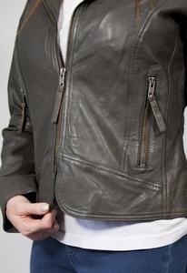 Intemporel extérieur en cuir femmes veste nouveautés vêtements d'hiver Style Unique mode manteau vente chaude dames vêtements d'extérieur - Product Image 4