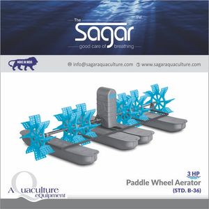 3HP Roue à Aubes Aérateur D'étang À Poissons - Product Image 2