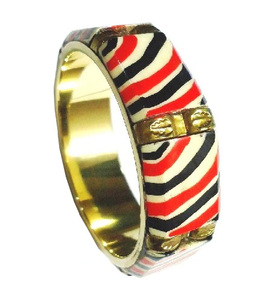 Nuevo diseño hueso brazalete pintura pulsera mujer moda accesorios señoras hecho a mano hueso joyería de la India por calidad artesanía - Product Image 1