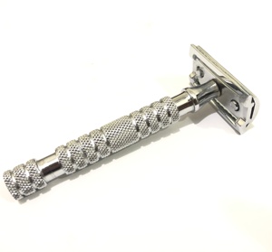 Maquinilla de afeitar de doble filo, maquinilla de afeitar de seguridad, cortadora de pelo de Metal de acero inoxidable - Product Image 2
