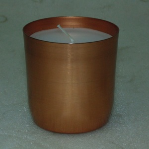 บ้านตกแต่งขี้ผึ้ง Votive เคลือบโลหะสีดำถ้วยเทียนสำหรับงานแต่งงาน/งานปาร์ตี้ - Product Image 5