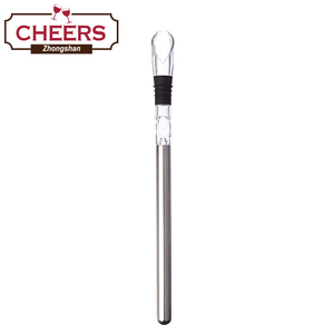 Ensemble refroidisseur à vin Vinenco, coupe-capsule, bouchon, pochette de rangement et livre électronique, refroidisseur de bouteille en acier inoxydable 3 en 1 de qualité supérieure - Product Image 2