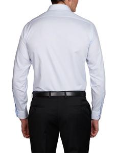 เสื้อเชิ้ตลำลองทรงปกติสำหรับผู้ชาย, ผ้าฝ้าย100% โอเวอร์ไซส์แขนยาวผ้าเดนิมระบายอากาศ - Product Image 4