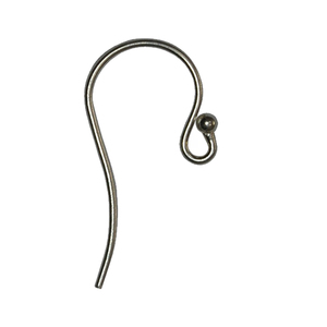 Cerceaux ronds en argent Sterling 925, boucles d'oreilles, prix de gros, 10 pièces - Product Image 1
