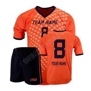 Logo personnalisé Kits de football et combinaison d'entraînement Maillot pour enfants-Vêtements de football personnalisables - Product Image 5