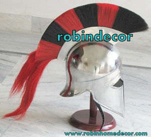 Costume de reconstitution de casque Napoléon en laiton antique nautique avec PLUME pompier de haute qualité - Product Image 6