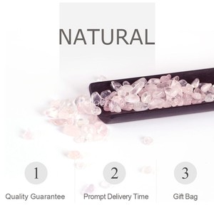 Rose quartz pierre polie en gros - Product Image 5