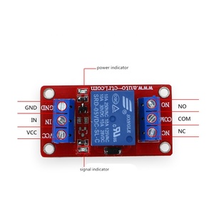 Disparador de nivel alto y bajo Taidacent 30A DC3.3V 5V 12V 24V Módulo de circuito de control de interruptor de relé de tiempo eléctrico de un canal - Product Image 4