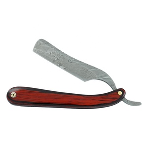 ที่มีคุณภาพสูงดามัสกัสตรงมีดโกนที่มีโลโก้ที่กำหนดเองสแตนเลสตัดผมมีดโกน - Product Image 2