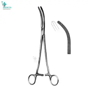 Wiener Hysterectomy Forceps curved