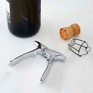 Stainless Steel Wine Opener Flat Corkscrew Simple Design Durable <b>Bottle</b> Opener for Champagne Sparkling Wine - Product Image 6