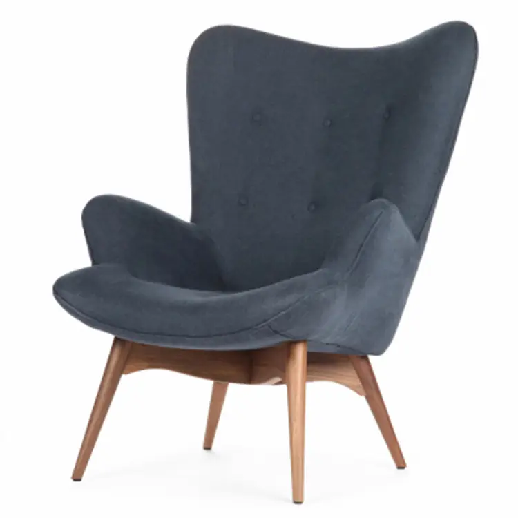 living room sofa Modern design chair home furniture cafe shop single coffee sofa leather sectional sofa