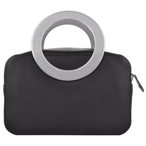 Hot Selling New Small Blue <b>Leather</b> Cosmetic <b>Bag</b>/ Eco- Friendly Blue <b>Leather</b> <b>Make</b> <b>up</b> <b>Bags</b> - Product Image 2