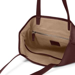 Bolsa de mano vertical con cierre de cremallera de cuero de lona suave para compras y transporte de drones con cámara y otros artículos duros - Product Image 1