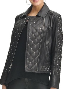 Chaqueta de bombardero de ante informal para mujer al por mayor, ropa de abrigo ligera de piel de oveja genuina, logotipo personalizado, ciudad elegante y transpirable - Product Image 2