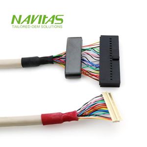 Cable de Pantalla LCD OEM, Arnés de Cables de 40 Pines a 30 Pines para Interfaz de Pantalla - Product Image 2