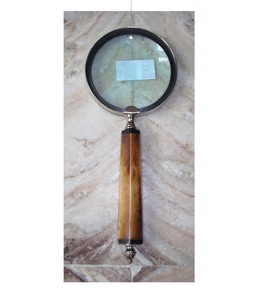 Lupa de mano decorativa de estilo Vintage antiguo, lupa de alta calidad con mango para decoración del hogar - Product Image 4