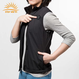 Chaleco ligero y delgado para mujer, ropa de calefacción eléctrica con 3 Ajustes de calor, resistente al viento, 5V - Product Image 1