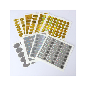 China precio de fabrica nueva costumbre rollo adhesivo etiquetas de seguridad void tamper anti - Fake holograma etiquetas etique - Product Image 5