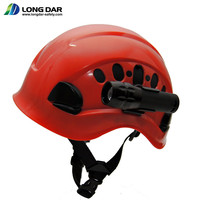 Support de lampe à poche pour casque de sécurité, pince simple 25 ~ 28 mm