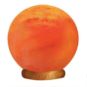 Lampe boule de haute qualité avec la meilleure lampe de sel boule de base en bois dans la meilleure couleur et qualité-Sian Enterprises - Product Image 1