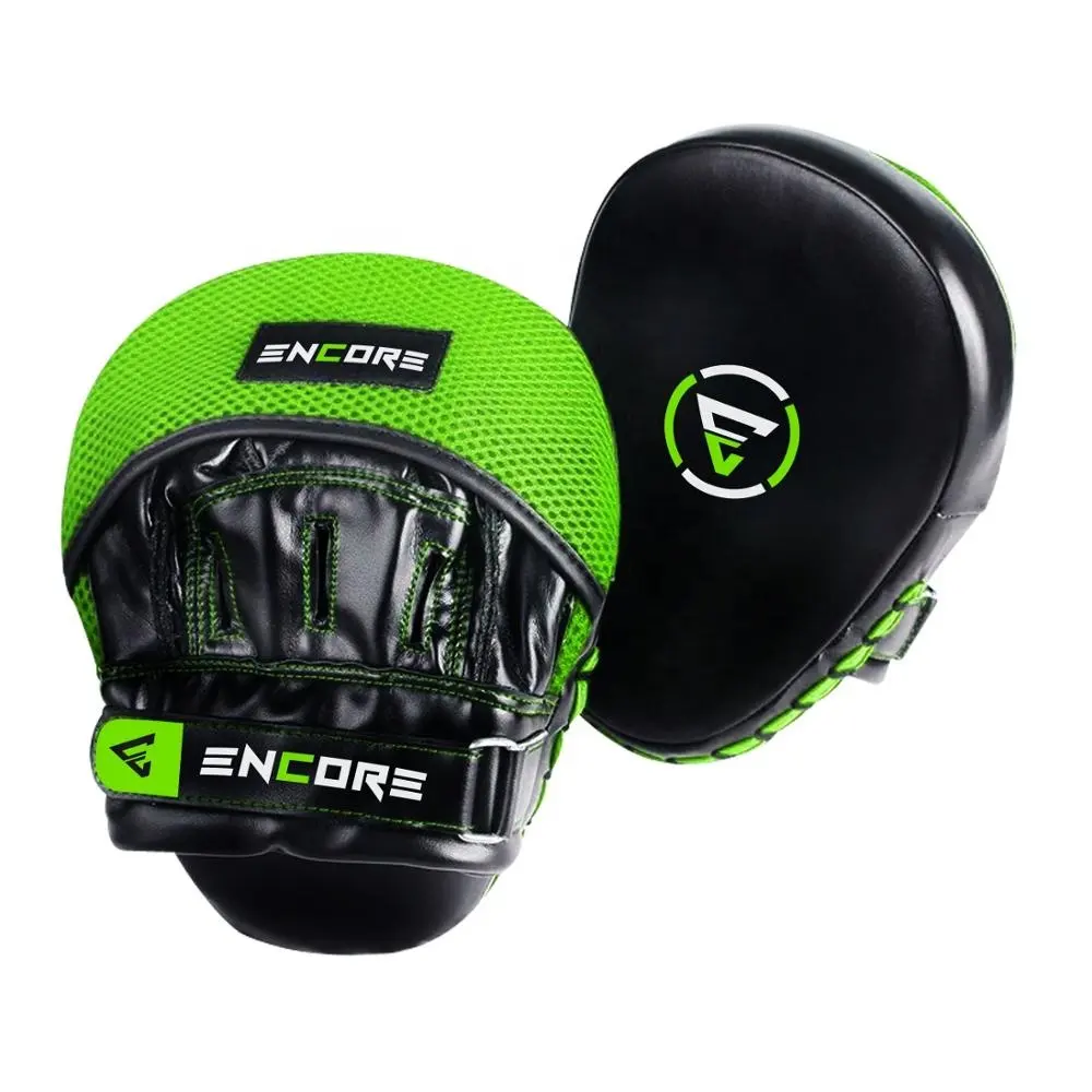 มวย MITTS MMA MUAY THAI HOOK และเป้าหมาย FOCUS PADS ศิลปะการต่อสู้ MAYA ซ่อนหนัง PUNCHING SHIELD