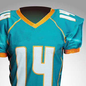 Uniformes de fútbol de América, calidad, nuevo diseño, camiseta de fútbol personalizada para equipos deportivos populares americanos - Product Image 2