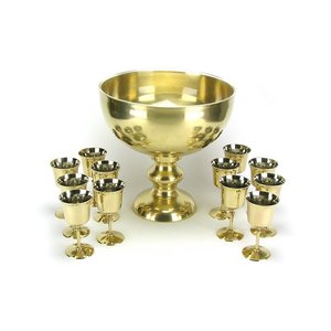 Calice en laiton pur poli Style religieux Produit d'église Fournitures Technique de modèle en métal - Product Image 3
