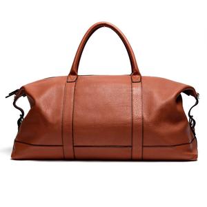 Sac de voyage haut de gamme en cuir véritable pour homme - Product Image 1
