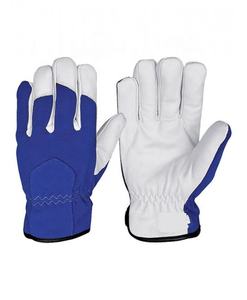 Guantes de trabajo de cuero de alta calidad 2024, guantes de seguridad para el trabajo de piel de oveja, mecánicos para trabajadores - Product Image 2